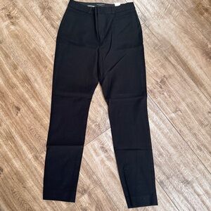 Banana Republic Women’s High-Rise Sloan  Black Dress Pants Sz 10 Tall